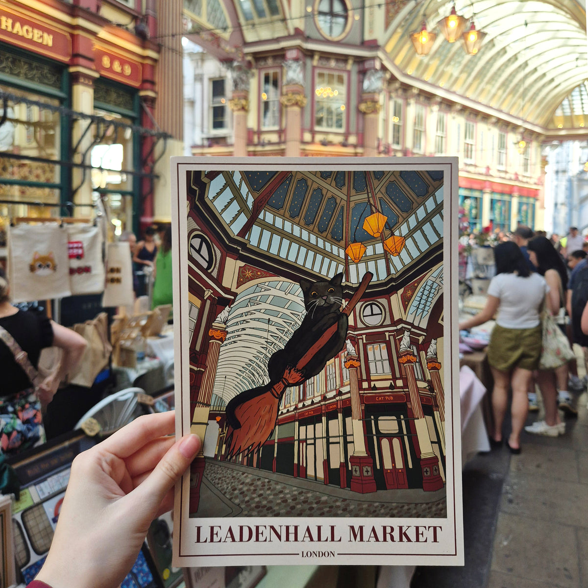 Leadenhall Market Cat