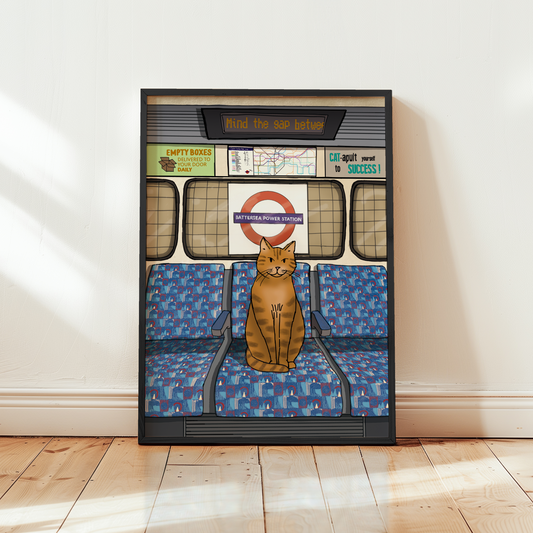 Cat Underground London Battersea Power Station